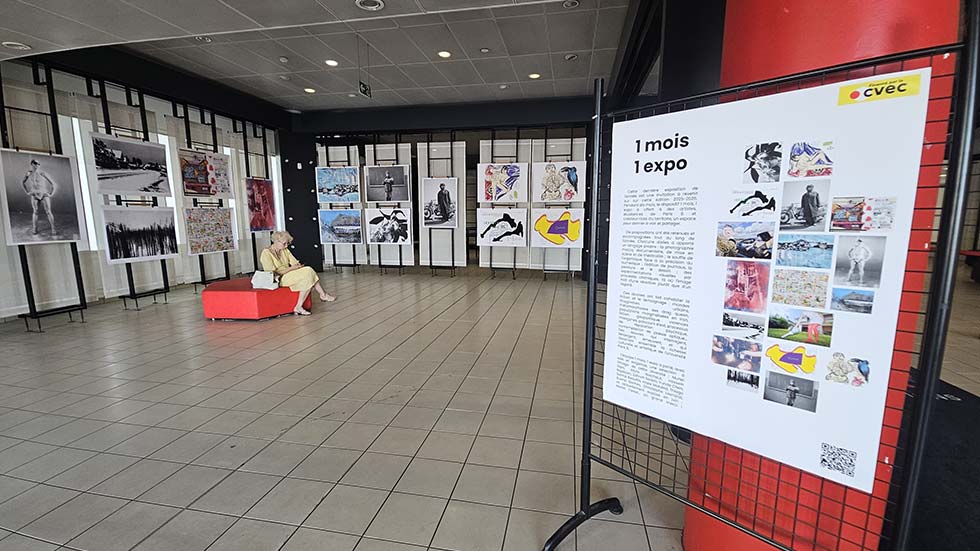 Illustration Exposition rétrospective 1mois, 1 expo (édition 2025-2026)