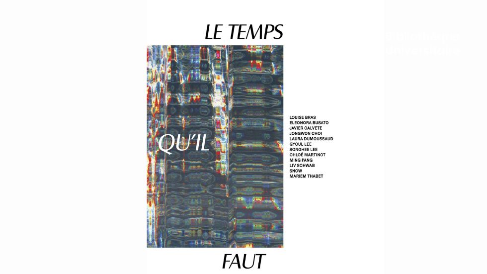 Exposition - Le temps qu