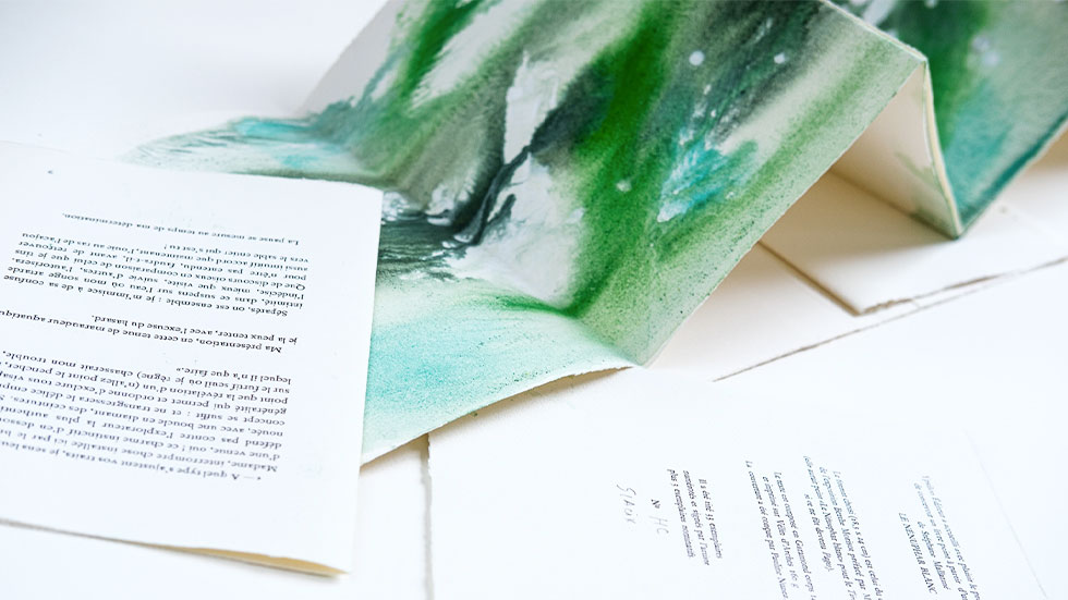 Illustration Exposition - Parmi les livres-peints d'Anne Slacik
