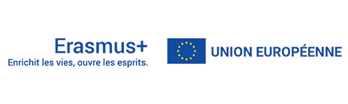 Logo Erasmus+ (Union européenne) : Enrichit les vies, ouvre les esprits.